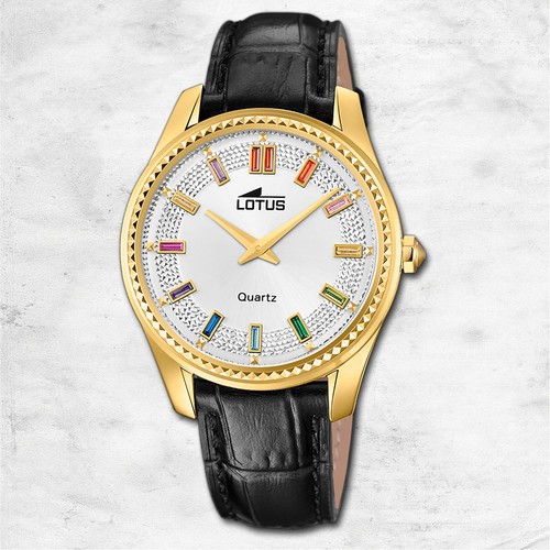 Montre femme lotus cuir - lotus,