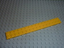 LEGO Yellow plates 2 x 16 ref