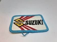 patch ecusson brodé suzuki vintage L 7cm H5cm 