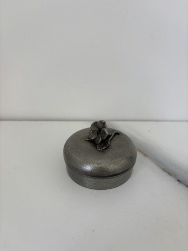 Antique french pewter - french, trinket