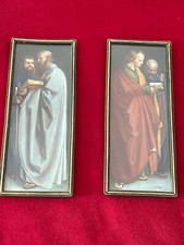 Paire miniatures anciennes