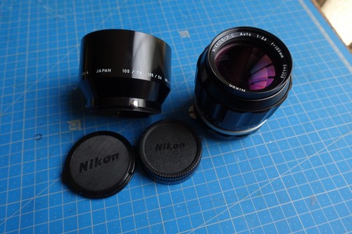 Nikon nikkor auto 105mm - nikon,