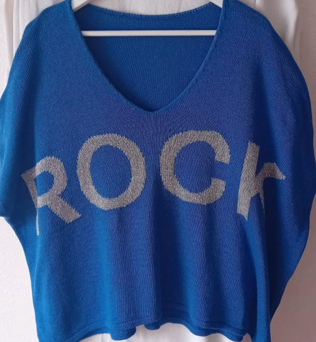 Pull large bleu roi 100 - pull, tu