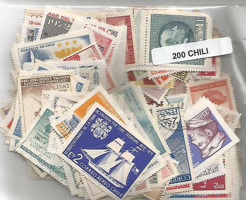Lot 200 timbres - de,