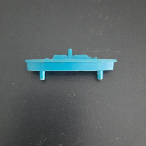 Pion bateau cuirassé - bateau, bleu