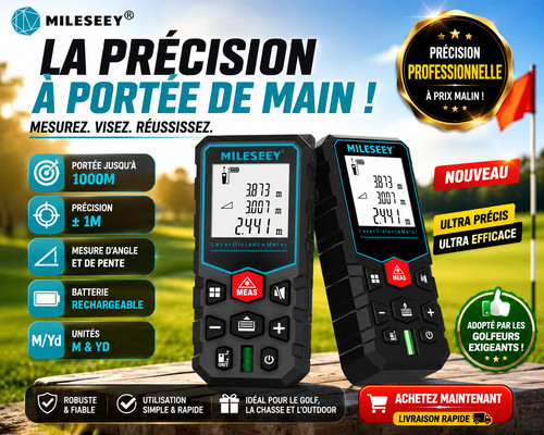 Télémètre laser de golf