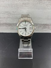 Citizen The A010-T017983 Eco-Dr St. Acier Argent Blanc Solaire Montre Hommes