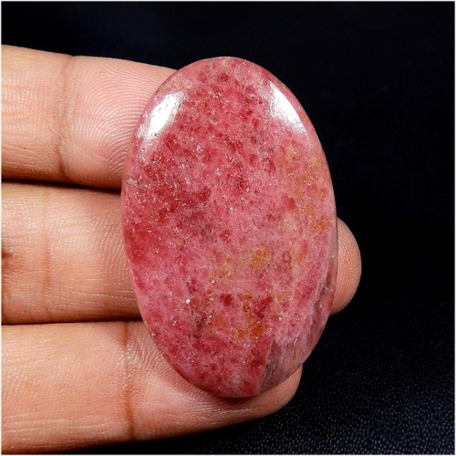 Cabochon rhodonite rose - rhodonite,