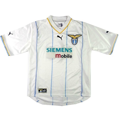 2001 lazio maillot home - maillot,