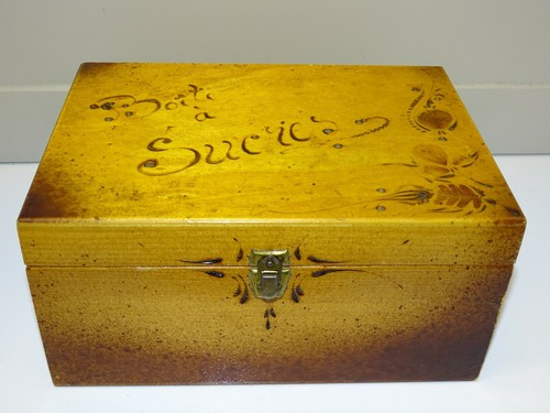 Jolie boite sucre en - boite,