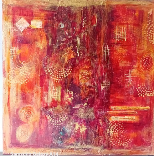 Tableau abstrait 100 - abstrait, x