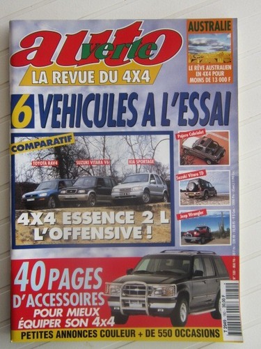 Auto verte 4x4 - auto,