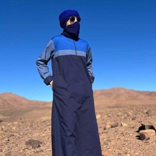 Qamis Homme Bleu Touareg