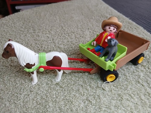 Playmobil petite carriole - -,