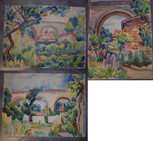 Vintage ancien lot - 3, grande