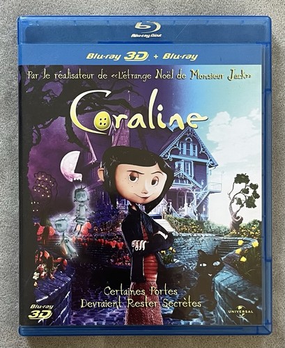 Blu ray dvd coraline - 3d,