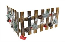 Clôture En Bois De Noël
