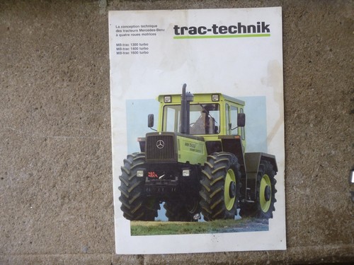 Prospectus tracteurs - prospectus,