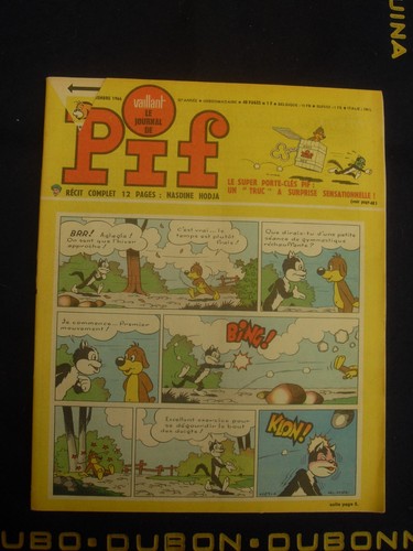 Journal pif vaillant bd - le,
