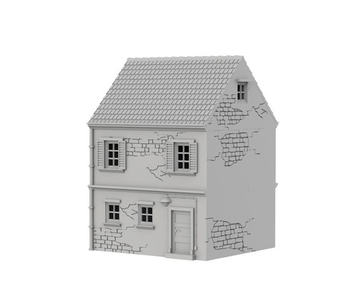 Maison village 3d - -,