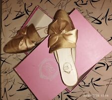 Mules en soie sauvage NEUVES