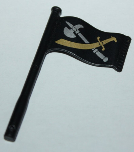 Playmobil drapeau pirate - drapeau,