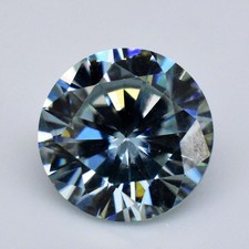 Diamant en vrac rond VVS bleu
