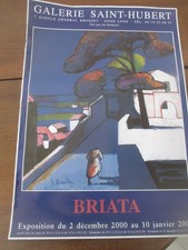 Affiche d'Exposition Briata