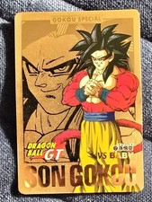 Dragon Ball Carte Spéciale Gokou Special 1997 Comme Cardass Hondan Neuve