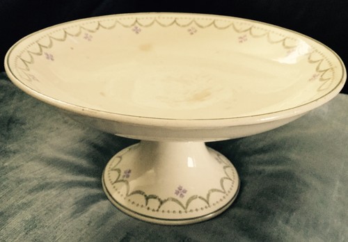 Ancien compotier coupe plat - ,