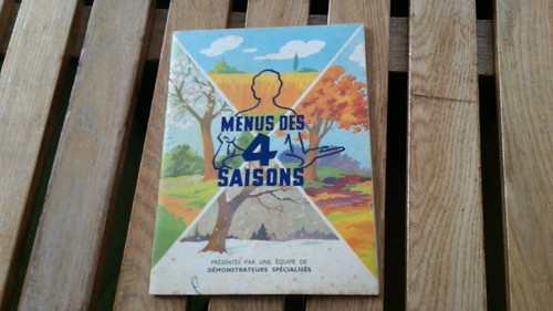 Année livre menus des 4 - livre, "menus