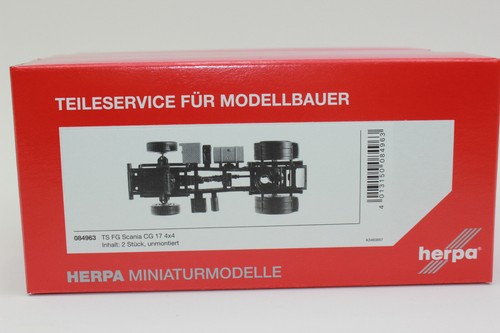 Herpa 084963 châssis - châssis, scania