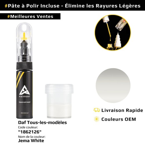 Peinture retouche pour - retouche, daf