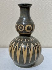 Vase Bilobé Hb Quimper Odetta