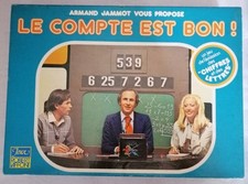 Jeu ancien LE COMPTE EST BON