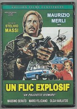 DVD - UN FLIC EXPLOSIF (MAURIZIO MERLI / MASSIMO SERATO) GIALLO / NEUF