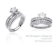 Dolly-Bijoux Bague Rhodié T50