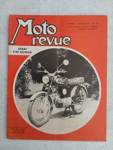 Moto revue 1747 7 1965 - moto, n°1747