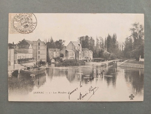Cpa jarnac les moulins - cpa,,