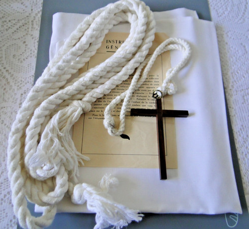 Croix aube communion bois - d'aube,