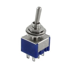 5pcs 3 Position 2P2T DPDT