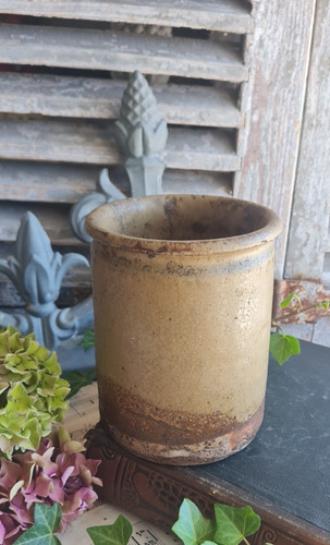 Ancien pot gres conserve - ancien,