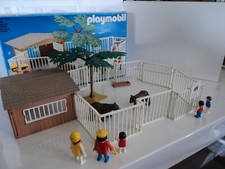 PLAYMOBIL vintage city life zoo parc ménagerie ours set 3435 de 1981 / boîte