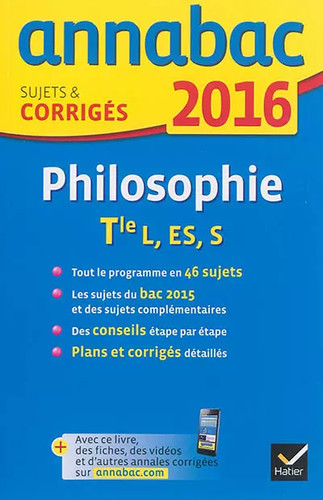 Annales annabac 2016 - annabac,