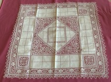 Napperon en Lin 83 cm par 83