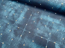 Tissu imprimé effet velours