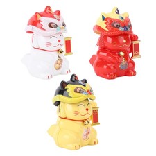 Solar Fortune Cat Nodding Head