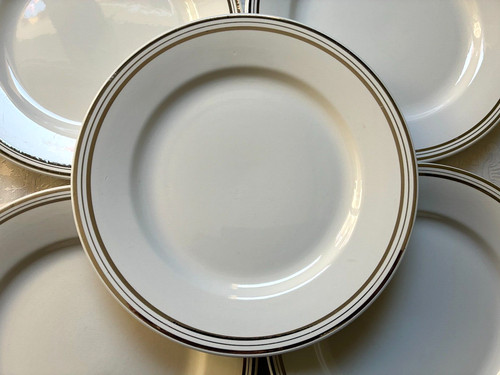 Assiettes faïence digoin - 8,