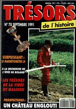 TRESORS DE L'HISTOIRE 78 1991 DETECTION lot et garonne Vendée chateau grandval