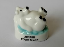 FEVE  "BANETTE LES ROIS DES ANIMAUX 2020" -CREATION T. BAAS -ARMAND L'OURS BLANC